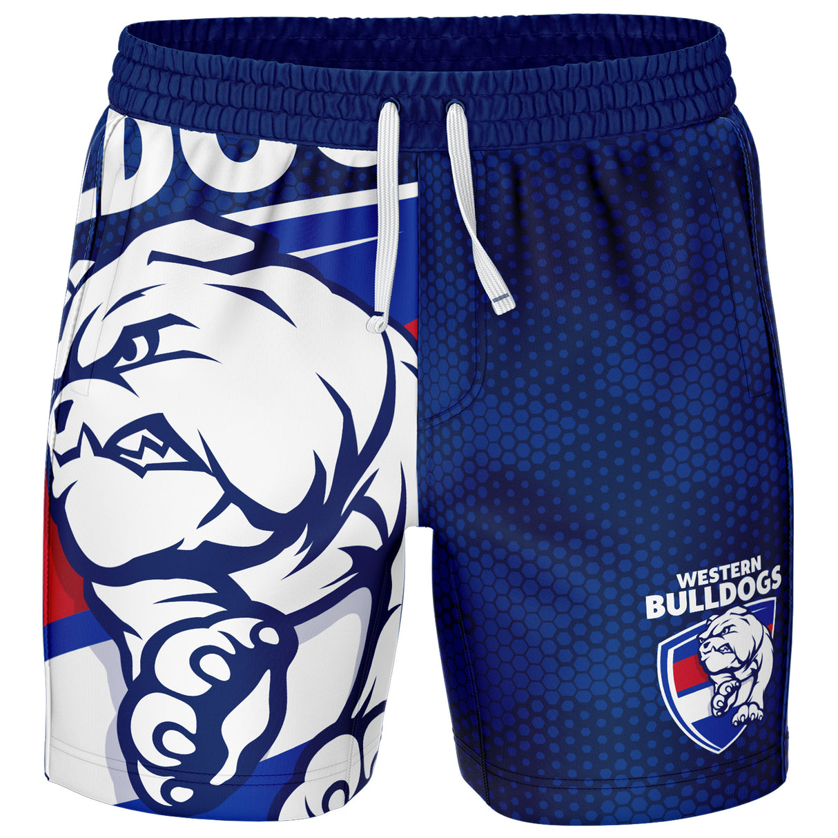 AFL Western Bulldogs 'Big Shot' Volley Shorts - Ashtabula