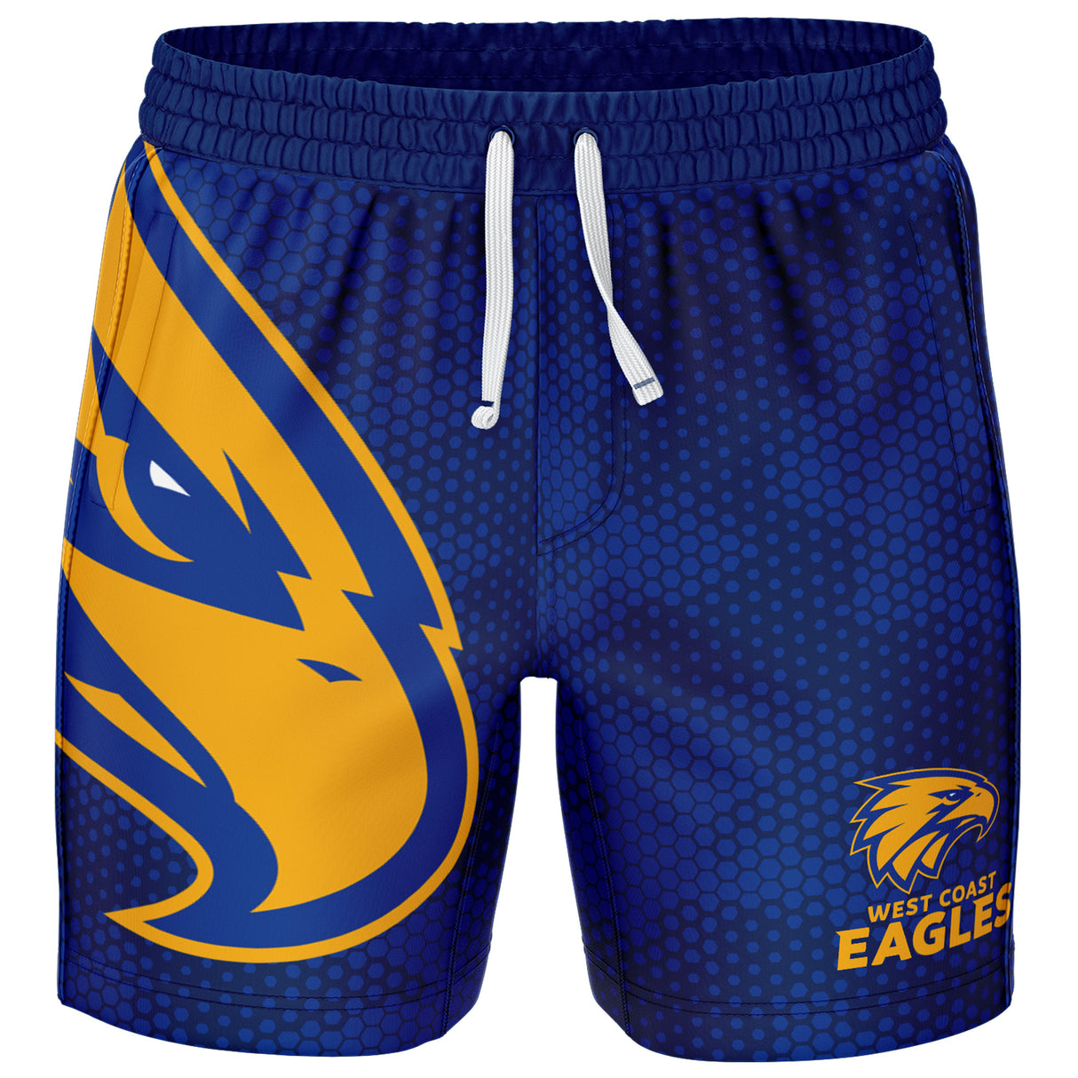 AFL West Coast Eagles 'Big Shot' Volley Shorts - Ashtabula