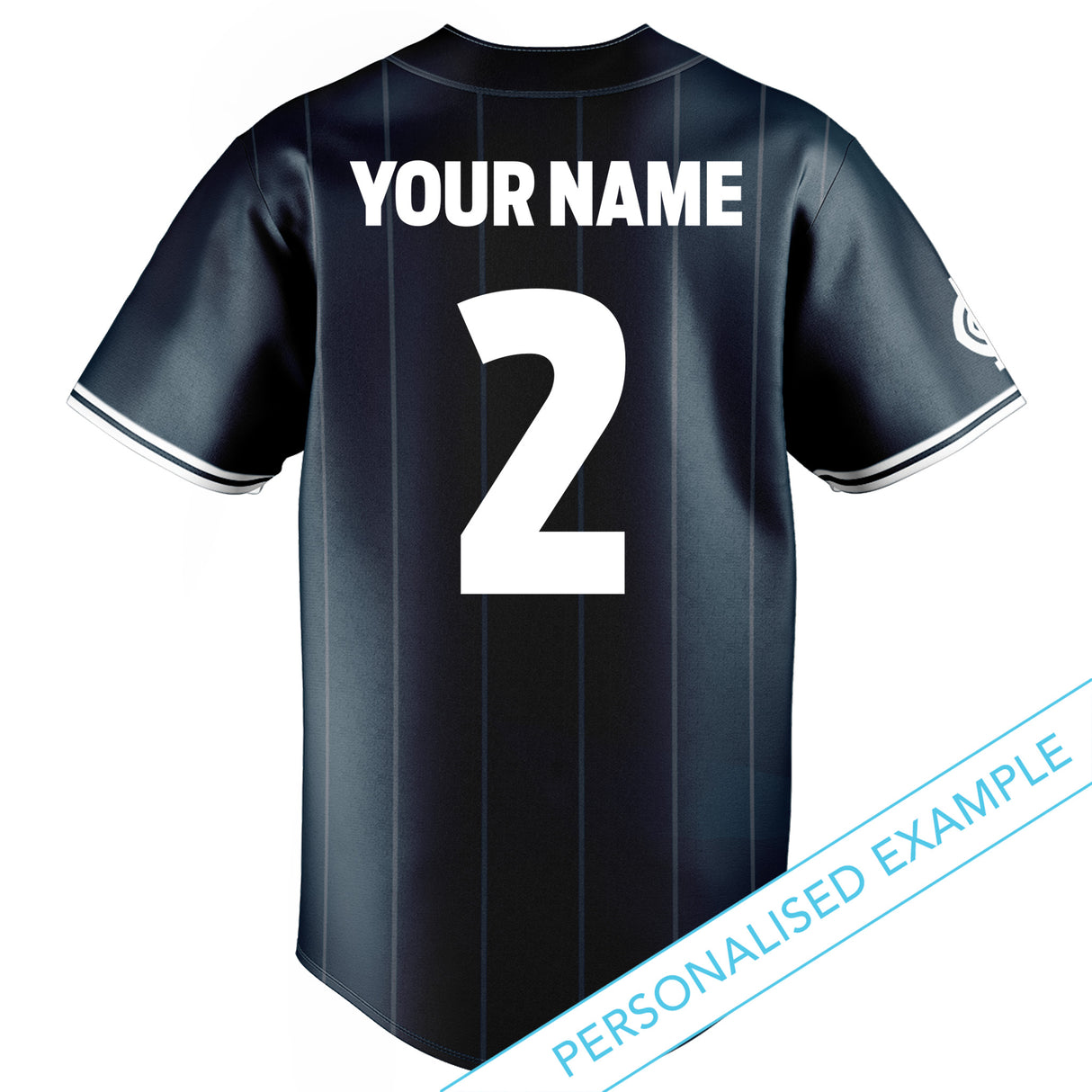 AFL Carlton 'Slugger' Baseball Shirt - Ashtabula