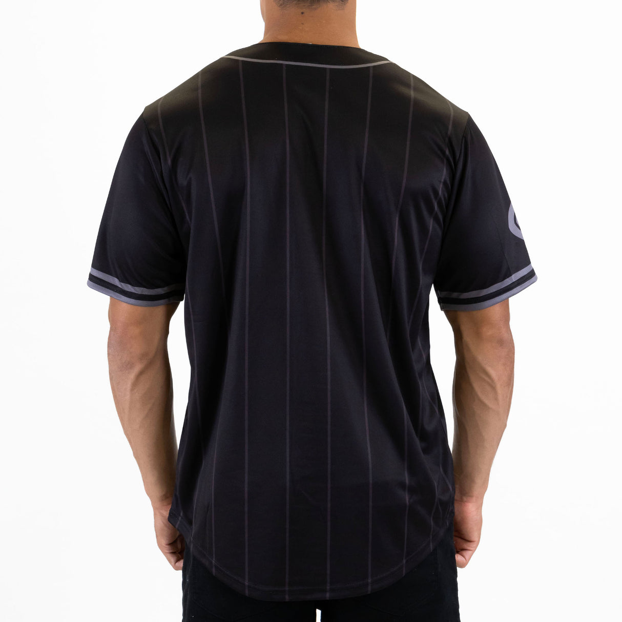 AFL Carlton Blackout Baseball Shirt - Ashtabula