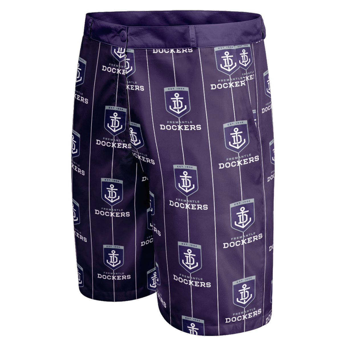 AFL Fremantle Dockers 'Front Bar' Dress Shorts - Ashtabula