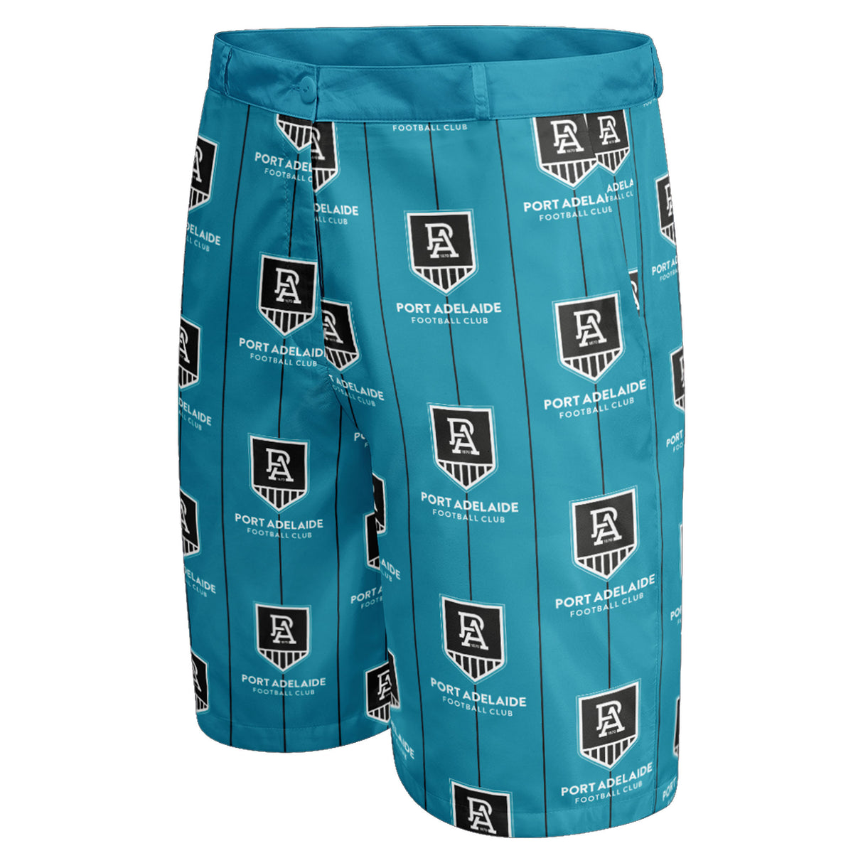 AFL Port Adelaide 'Front Bar' Dress Shorts - Ashtabula