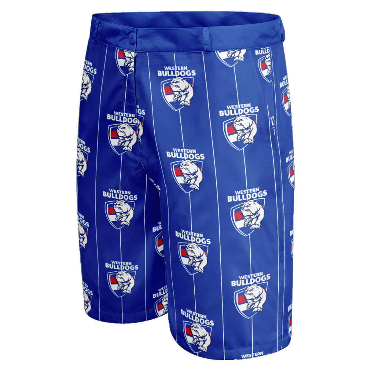 AFL Western Bulldogs 'Front Bar' Dress Shorts - Ashtabula