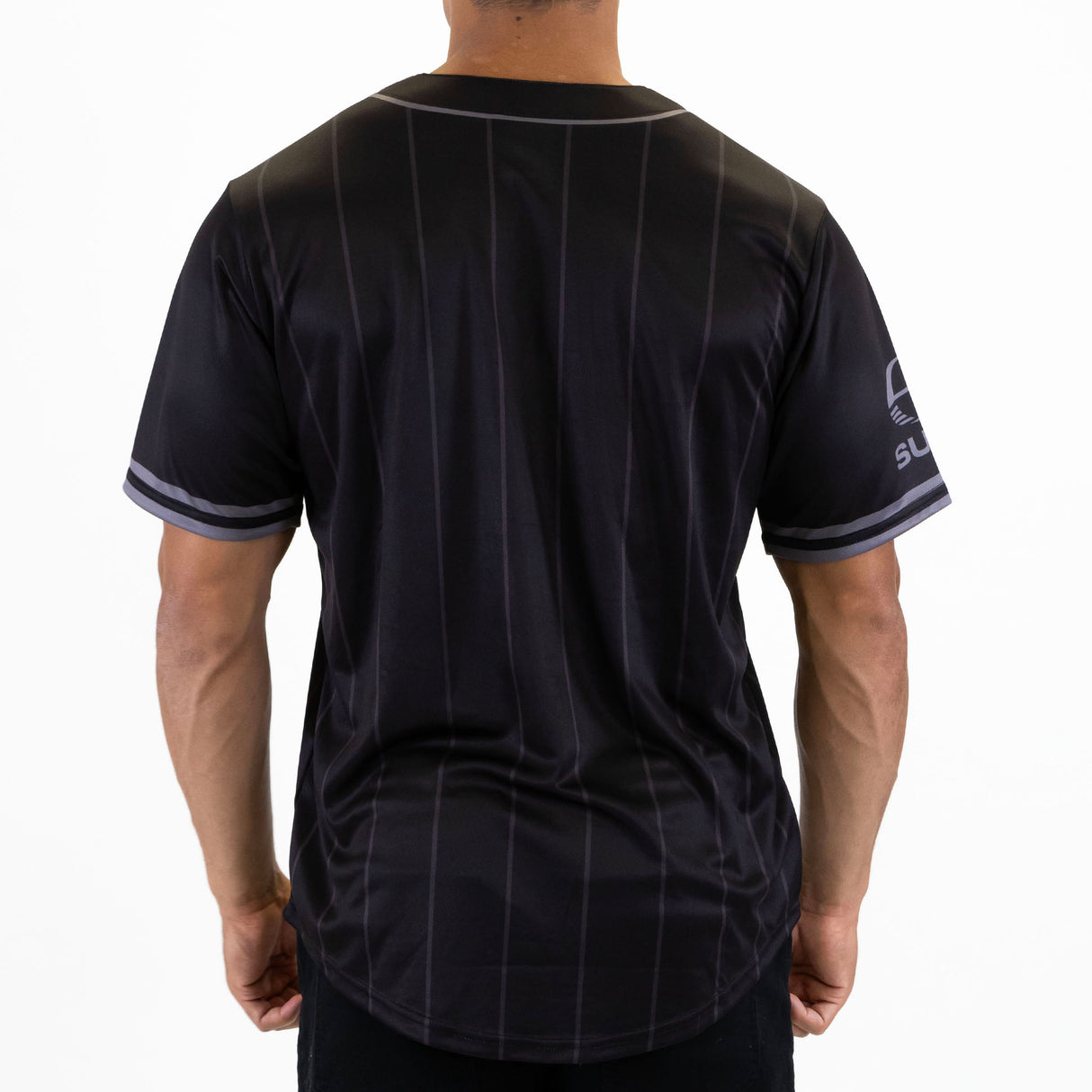 AFL Gold Coast Suns Blackout Baseball Shirt - Ashtabula