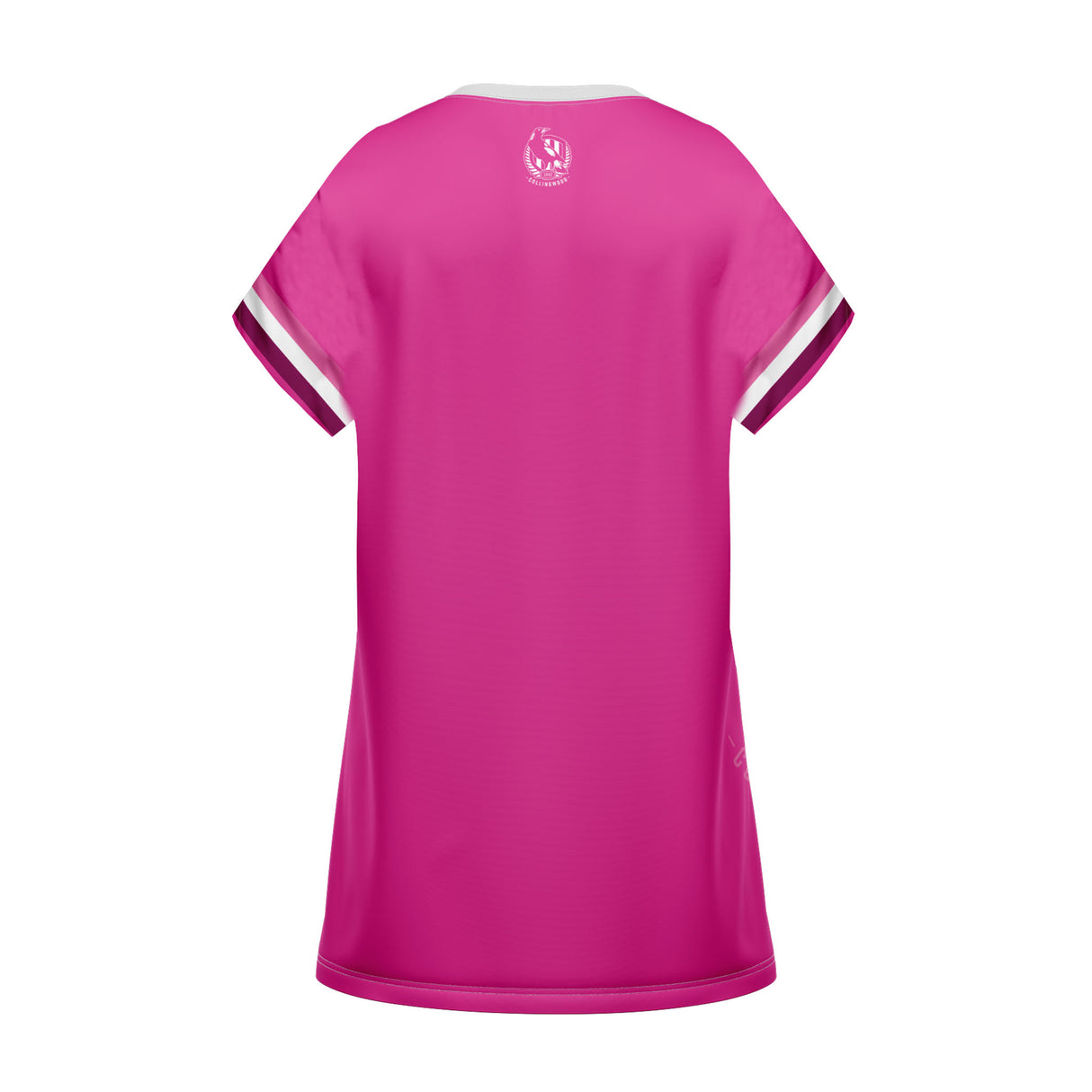 AFL Collingwood 'Fuchsia Force' T-Shirt Dress - Ashtabula