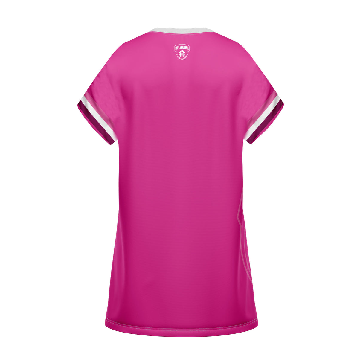 AFL Melbourne Demons 'Fuchsia Force' T-Shirt Dress - Ashtabula