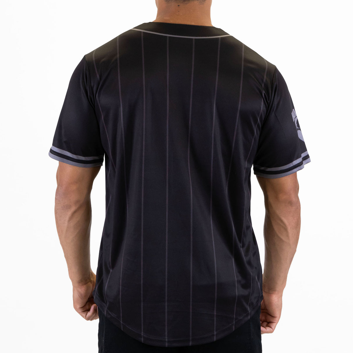 AFL Hawthorn Blackout Baseball Shirt - Ashtabula