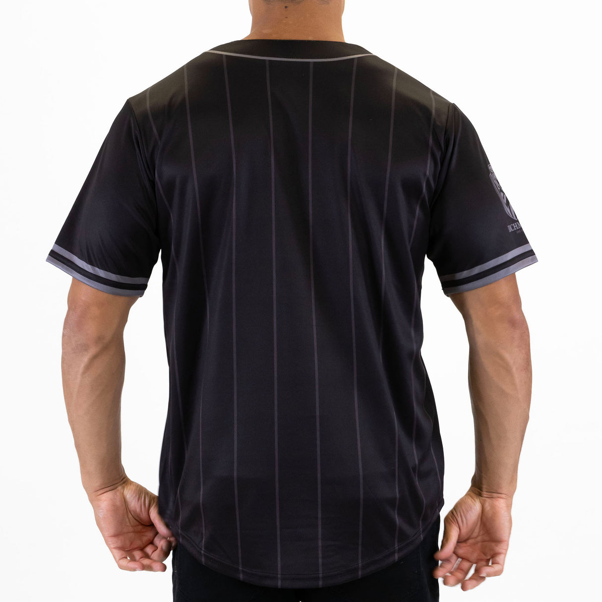 AFL Richmond Tigers Blackout Baseball Shirt - Ashtabula