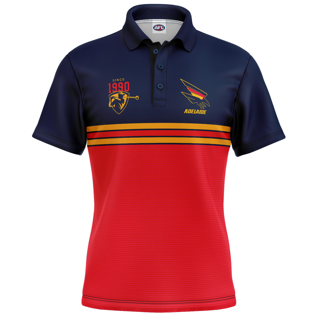 AFL Adelaide Crows 'Sandman' Golf Polo - Ashtabula