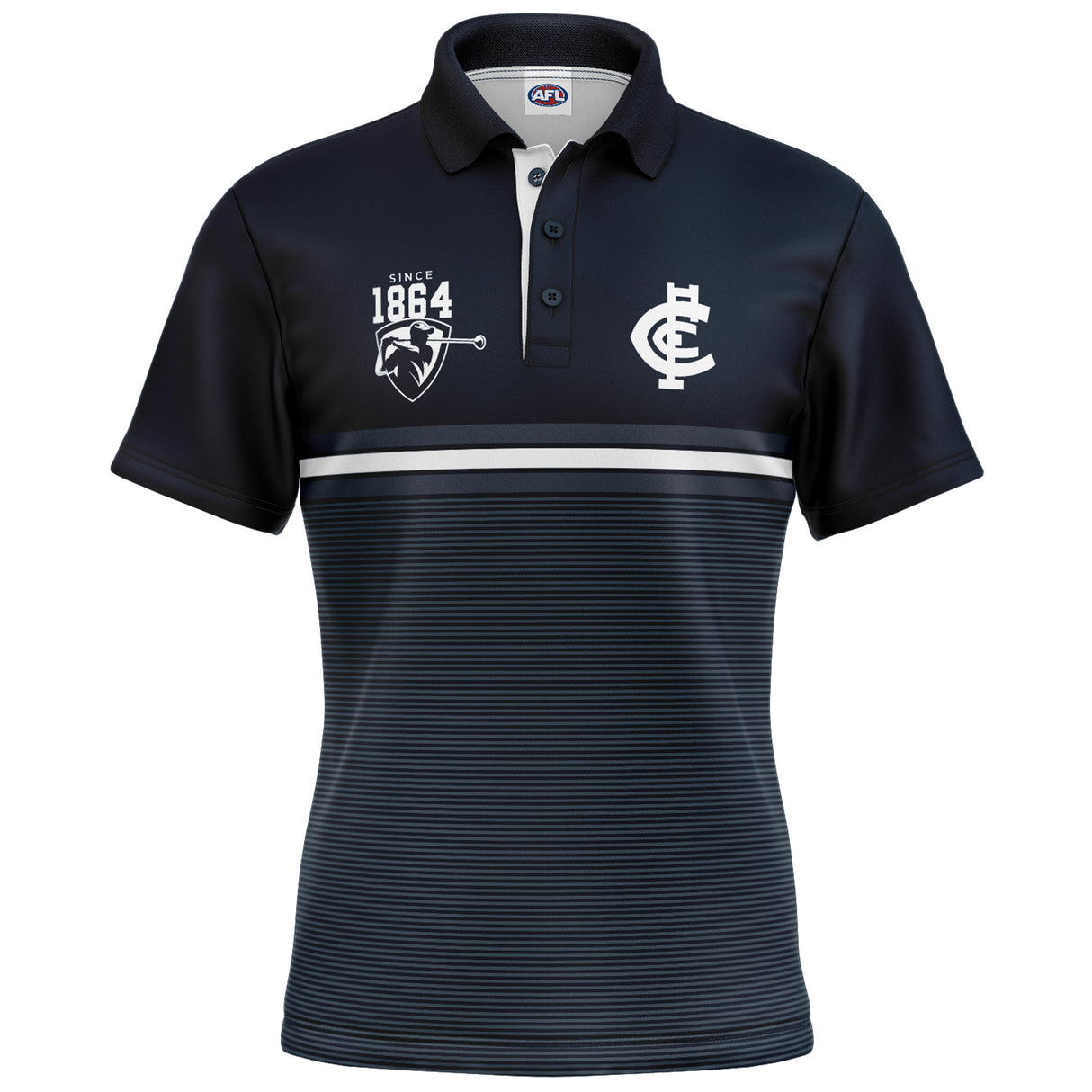 AFL Carlton 'Sandman' Golf Polo - Ashtabula