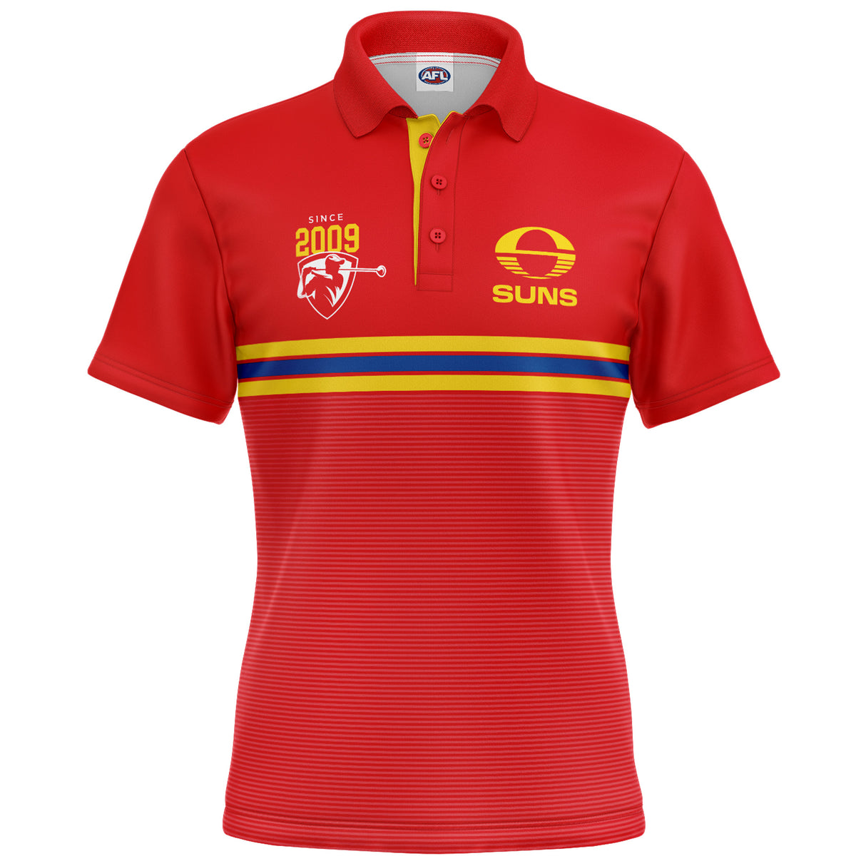 AFL Gold Coast Suns 'Sandman' Golf Polo - Ashtabula