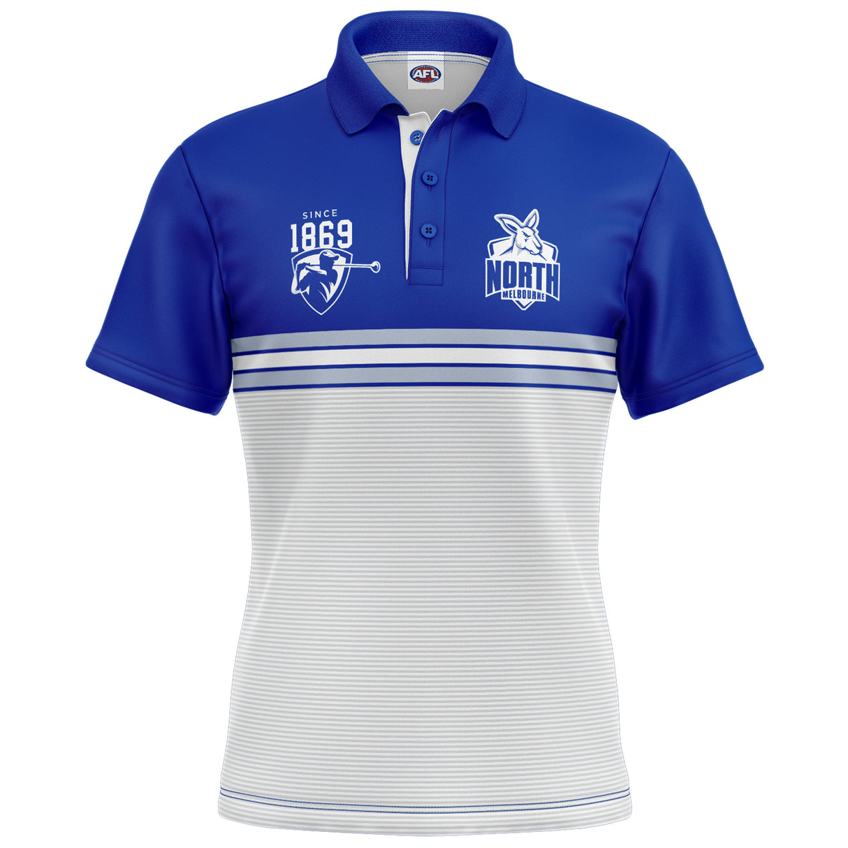 AFL North Melbourne 'Sandman' Golf Polo - Ashtabula
