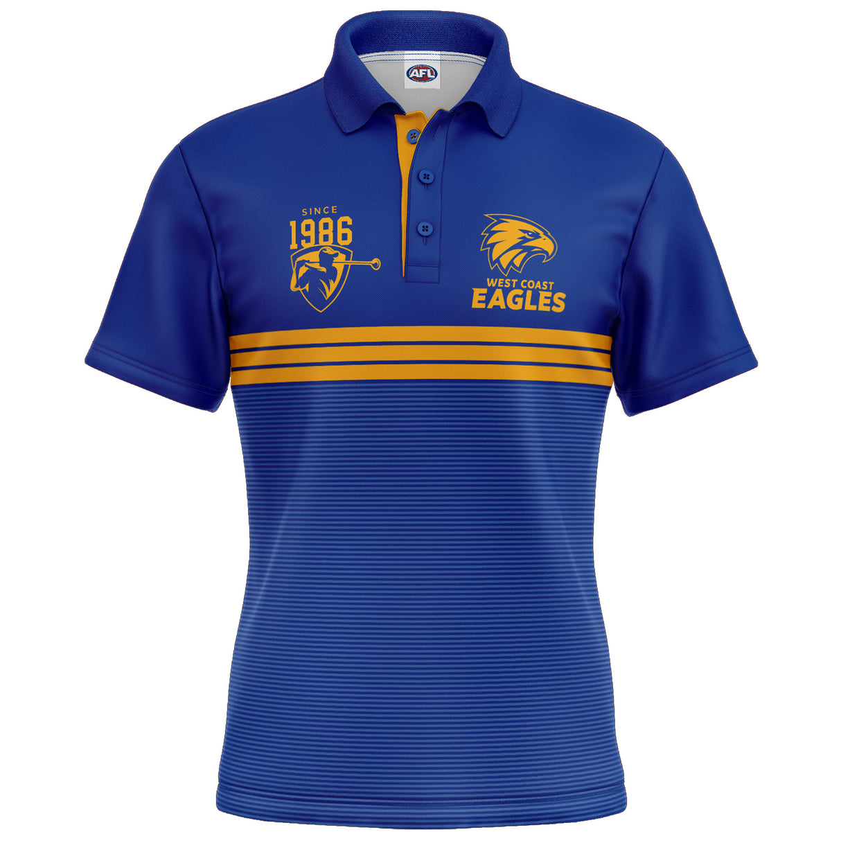 AFL West Coast Eagles 'Sandman' Golf Polo - Ashtabula