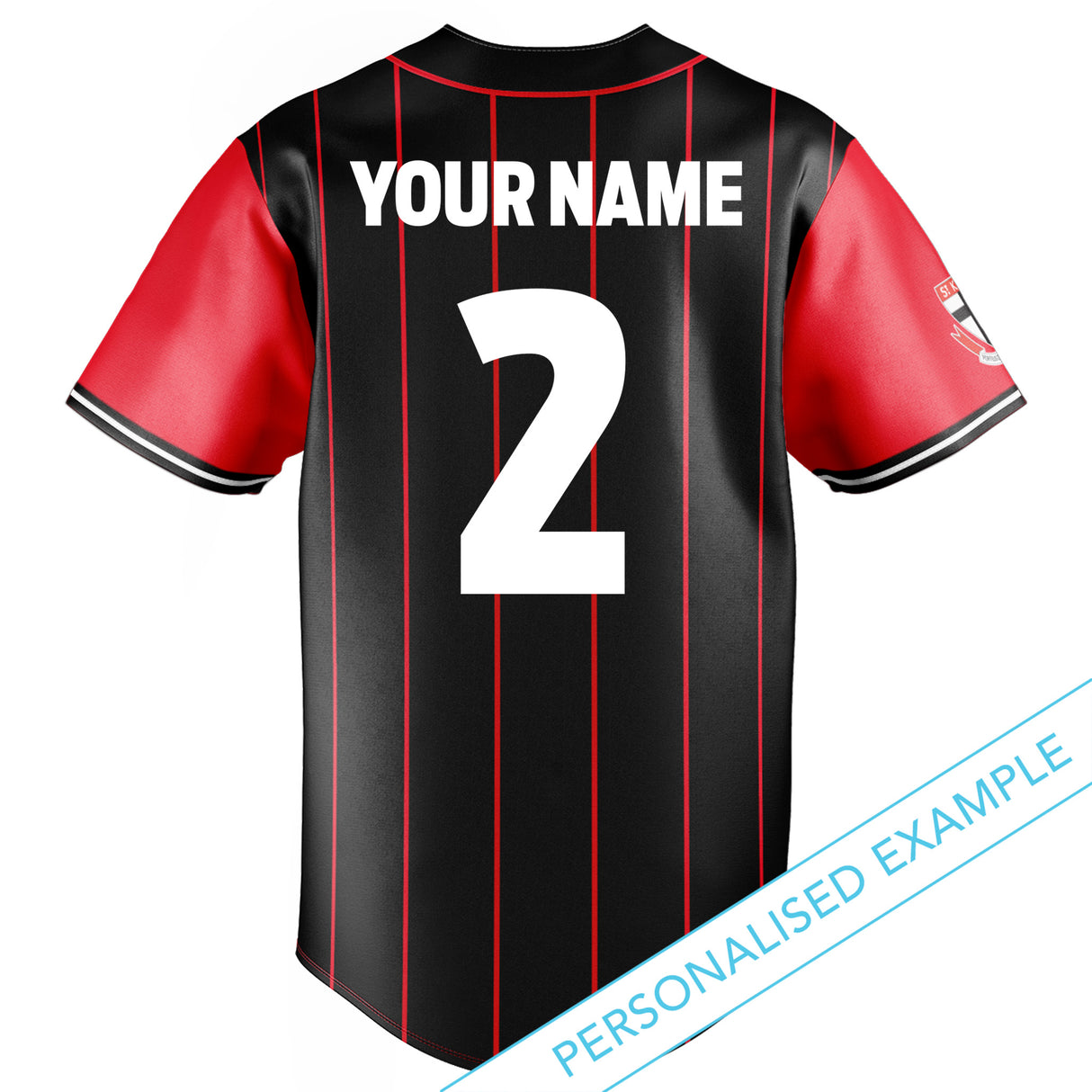 AFL St Kilda 'Slugger' Baseball Shirt - Ashtabula