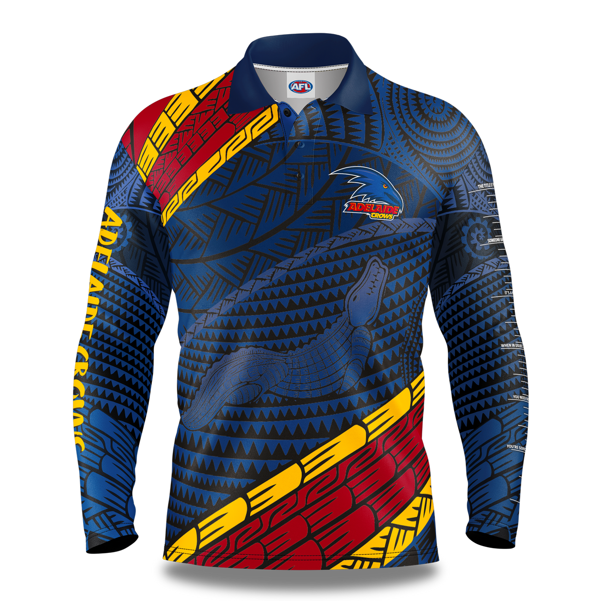 AFL Adelaide Crows 'Koedal' Fishing Shirt - Youth - Ashtabula