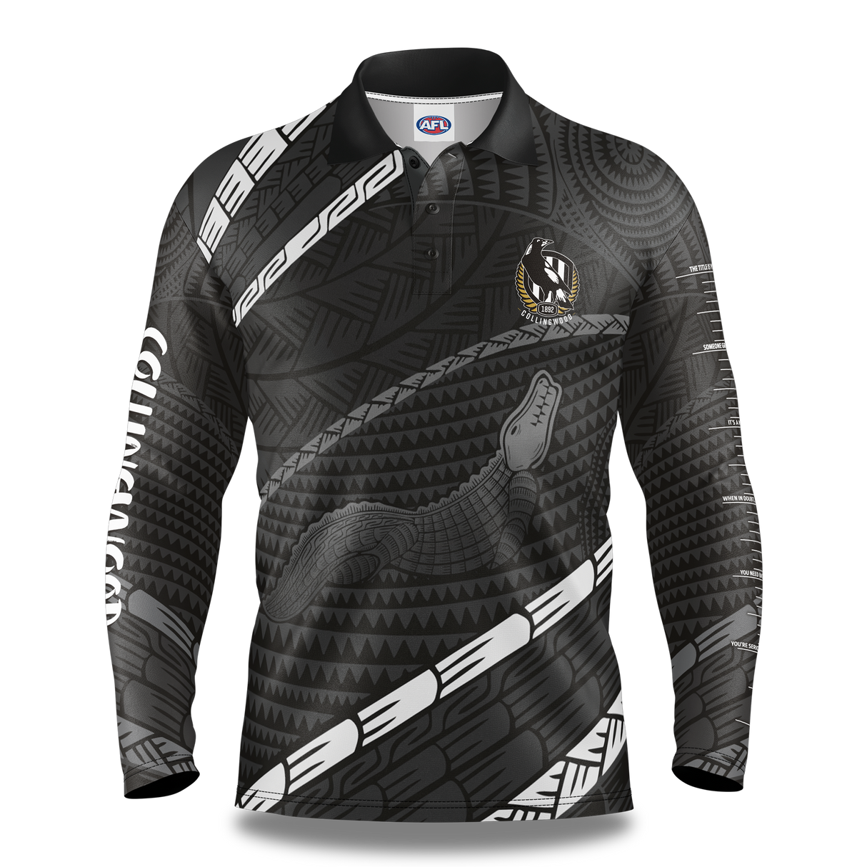 AFL Collingwood 'Koedal' Fishing Shirt - Youth - Ashtabula