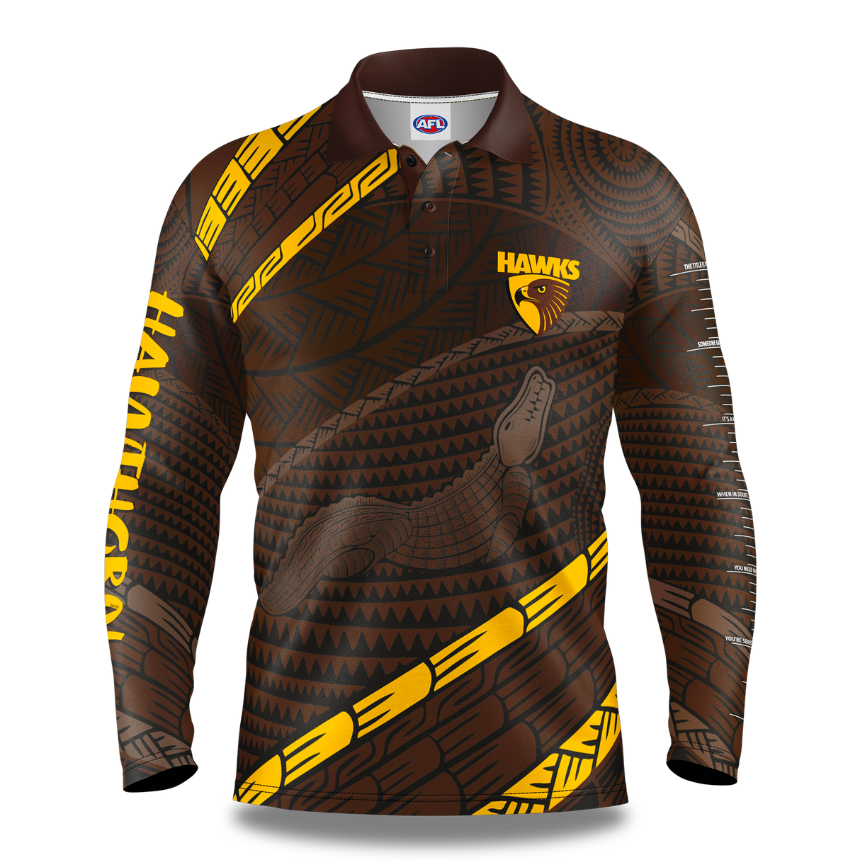 AFL Hawthorn 'Koedal' Fishing Shirt - Youth - Ashtabula