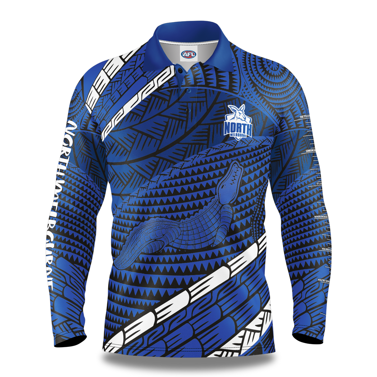 AFL North Melbourne 'Koedal' Fishing Shirt - Youth - Ashtabula