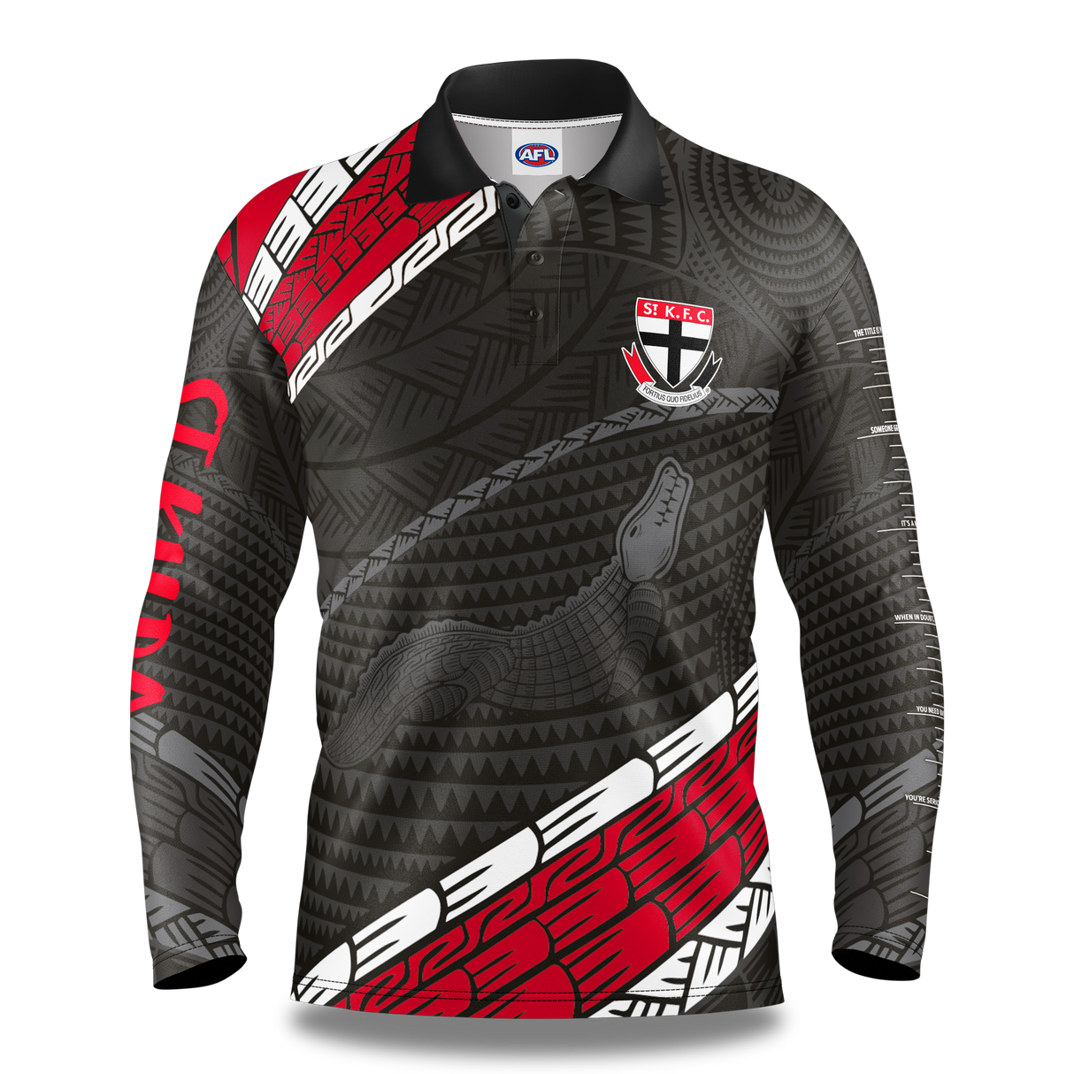 AFL St Kilda 'Koedal' Fishing Shirt - Youth - Ashtabula