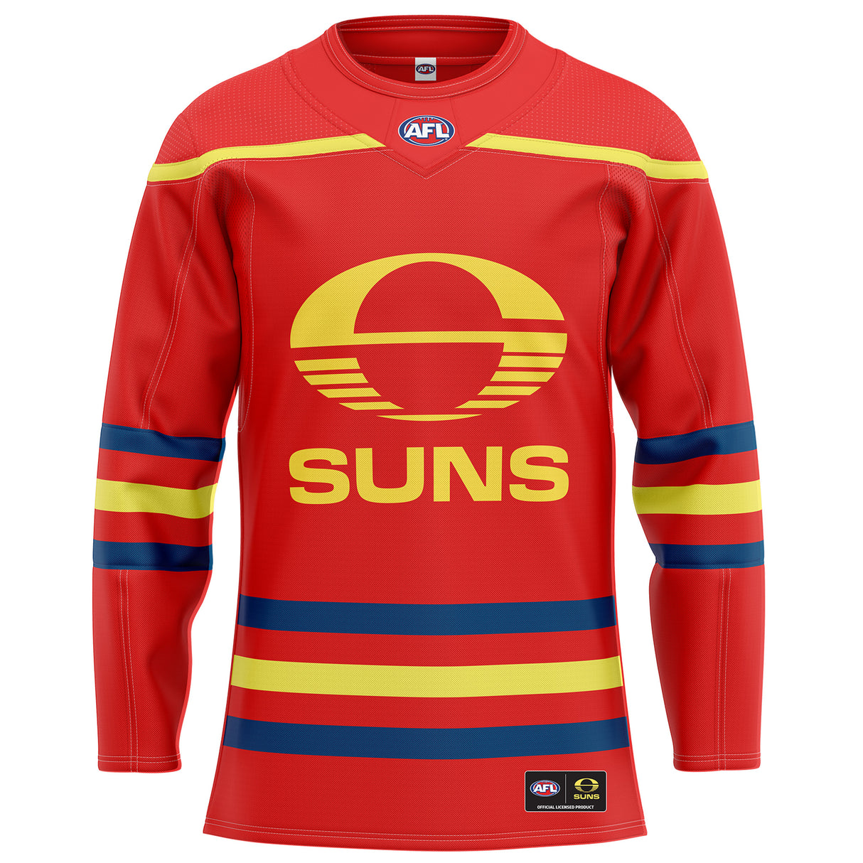 AFL Gold Coast Suns 'Enforcer' Hockey Jersey - Ashtabula