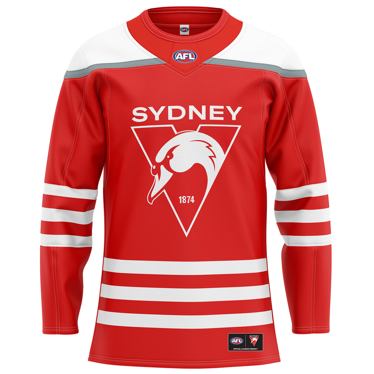 AFL Sydney Swans 'Enforcer' Hockey Jersey - Ashtabula