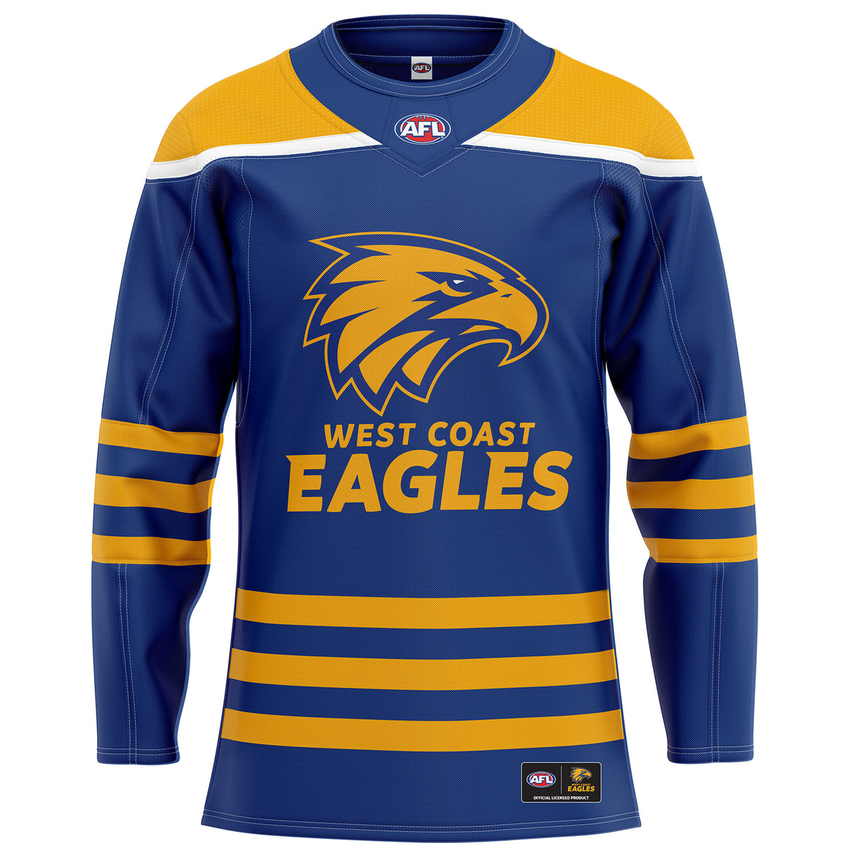 AFL West Coast Eagles 'Enforcer' Hockey Jersey - Ashtabula