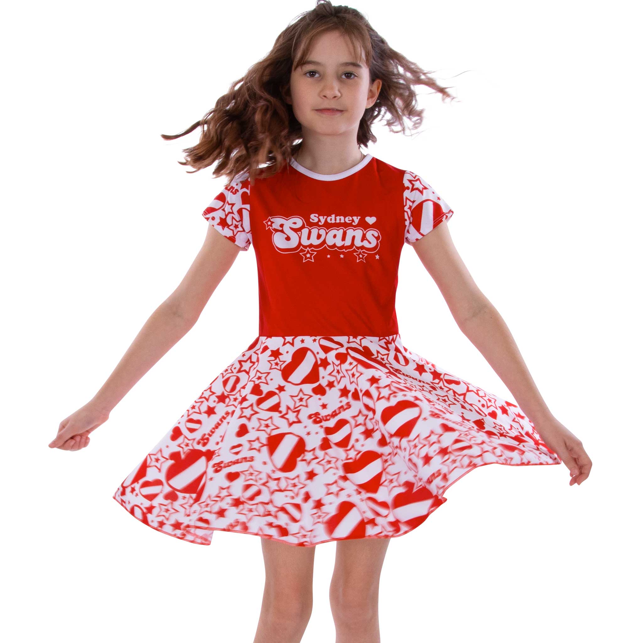 AFL Sydney Swans 'Heartbreaker' Dress by Ashtabula