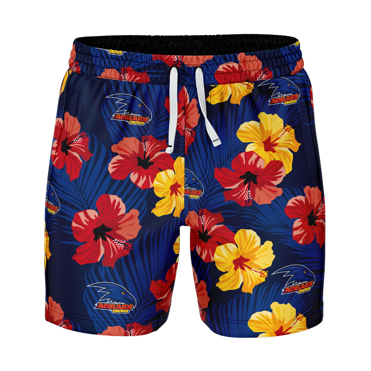 AFL Adelaide Crows 'Aloha' Volley Swim Shorts - Ashtabula