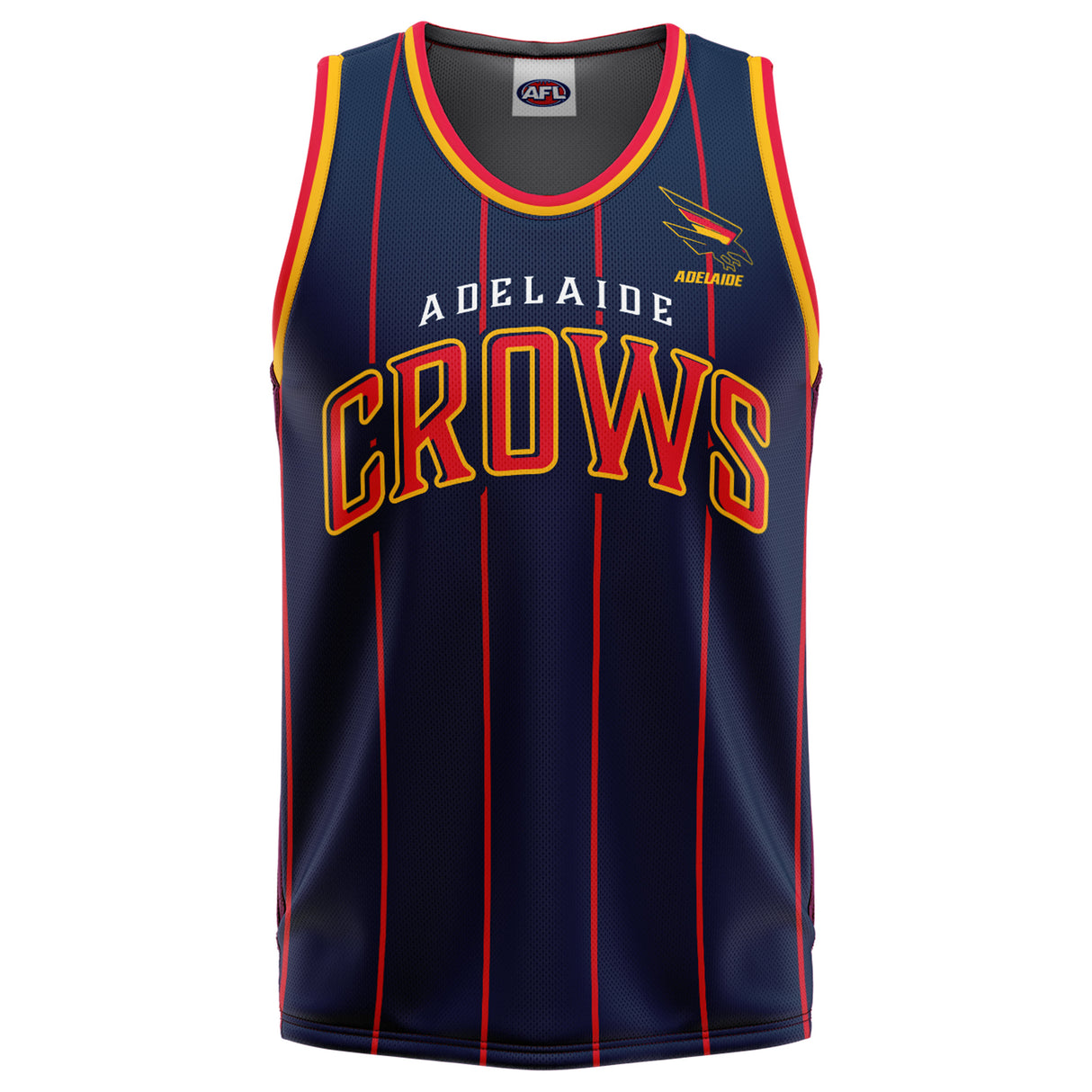 AFL Adelaide Crows 'Harlem' Basketball Singlet - Adult - Ashtabula