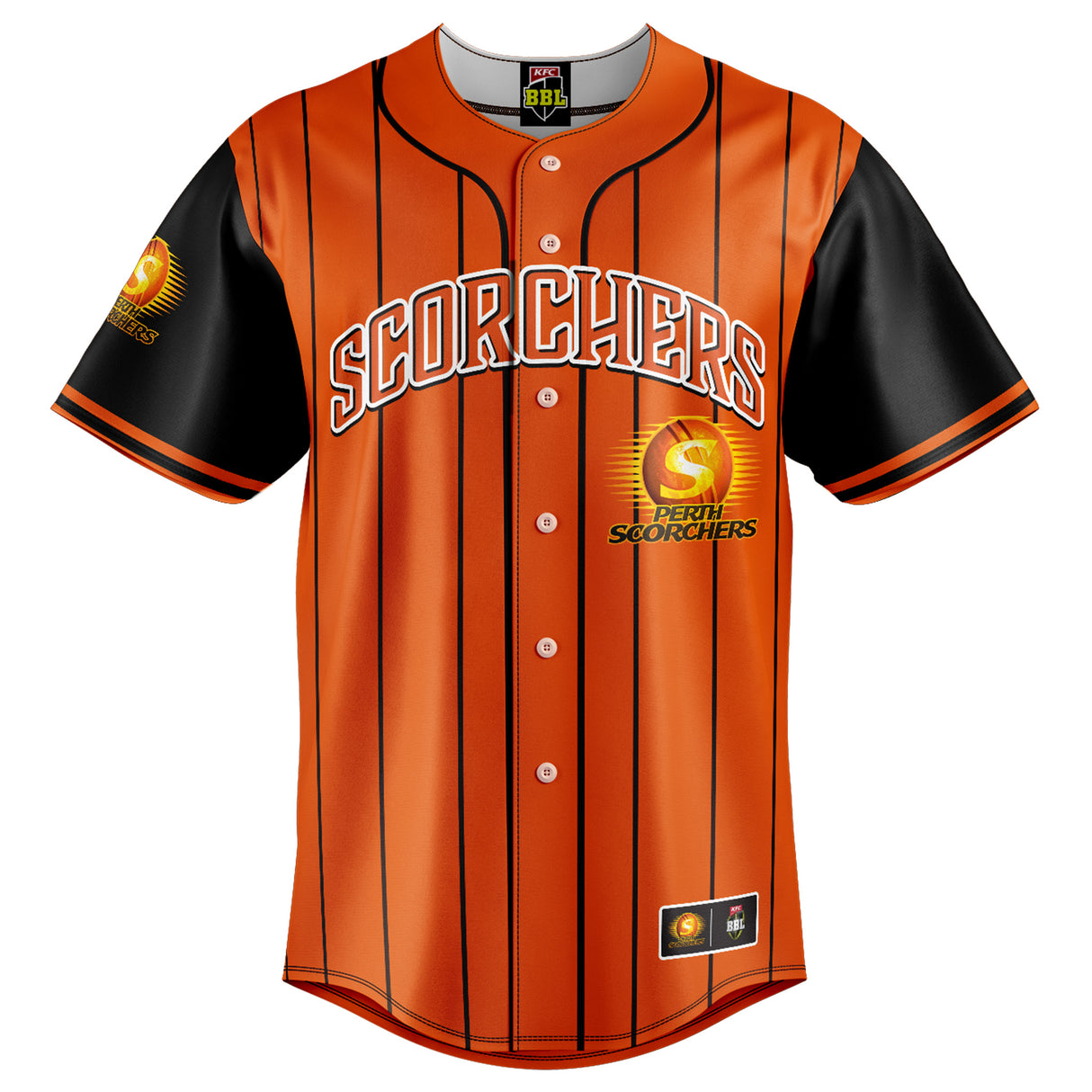 BBL Perth Scorchers 'Slugger' Baseball Shirt - Ashtabula