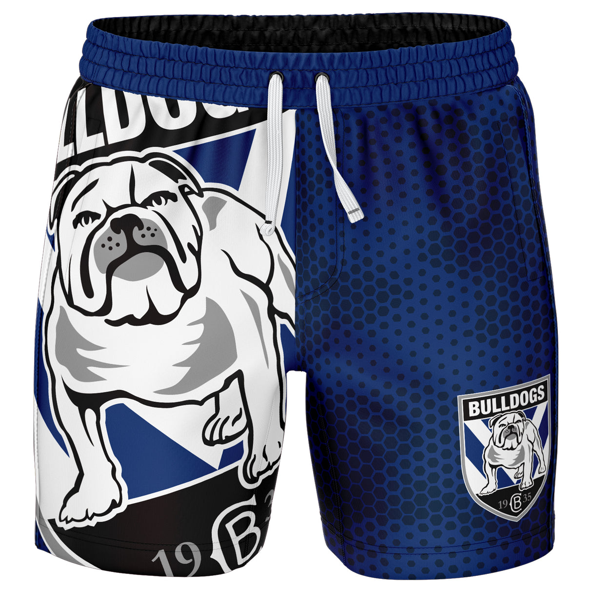 NRL Bulldogs 'Big Shot' Volley Shorts - Ashtabula