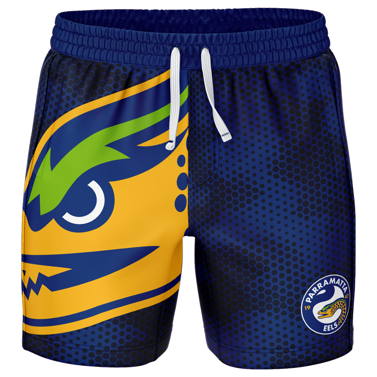 NRL Eels 'Big Shot' Volley Shorts - Ashtabula