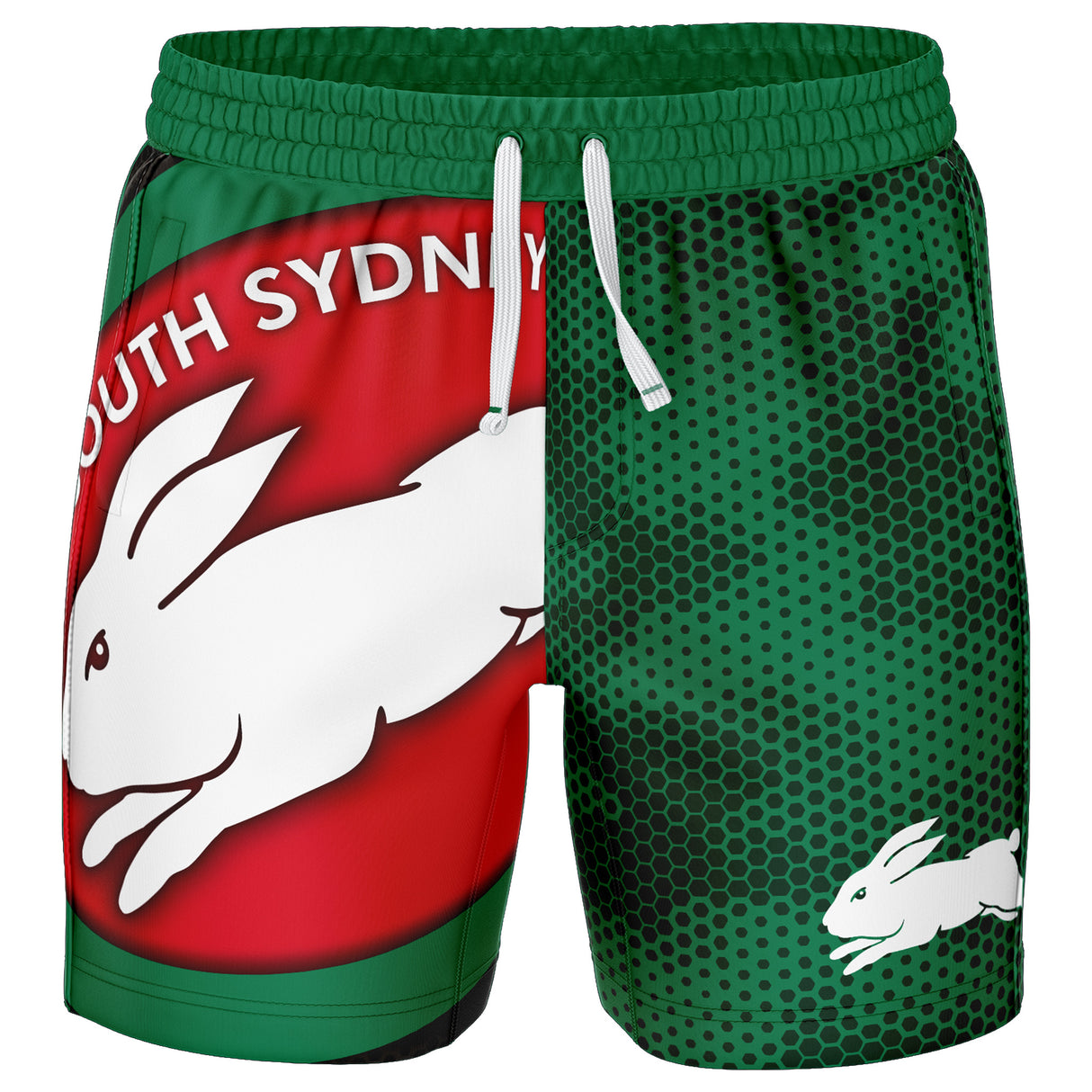 NRL Rabbitohs 'Big Shot' Volley Shorts - Ashtabula