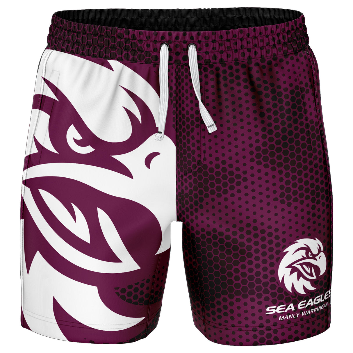 NRL Sea Eagles 'Big Shot' Volley Shorts - Ashtabula