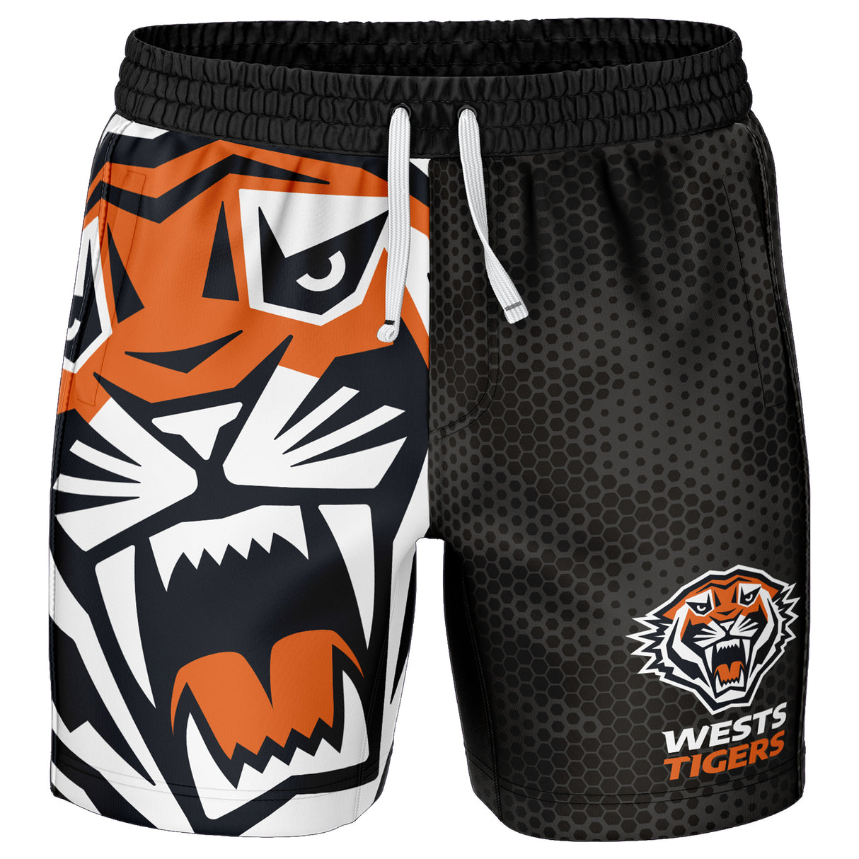 NRL Wests Tigers 'Big Shot' Volley Shorts - Ashtabula