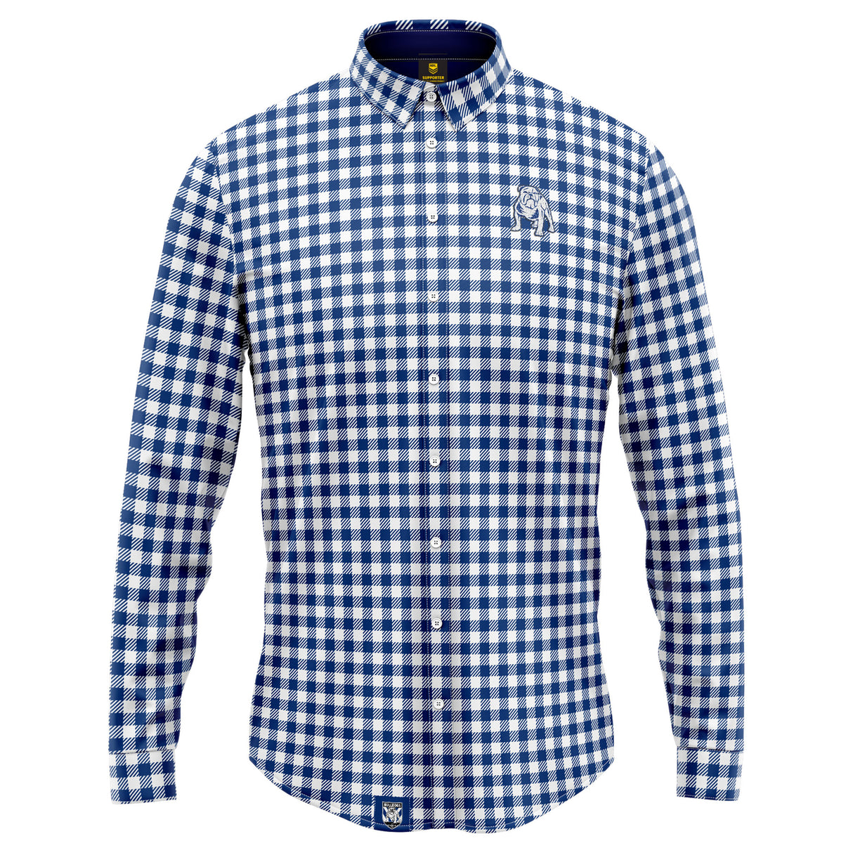 NRL Bulldogs 'Dawson' Dress Shirt - Ashtabula