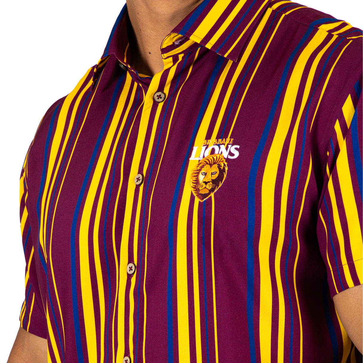 AFL Brisbane Lions 'Sorrento' Party Shirt - Ashtabula