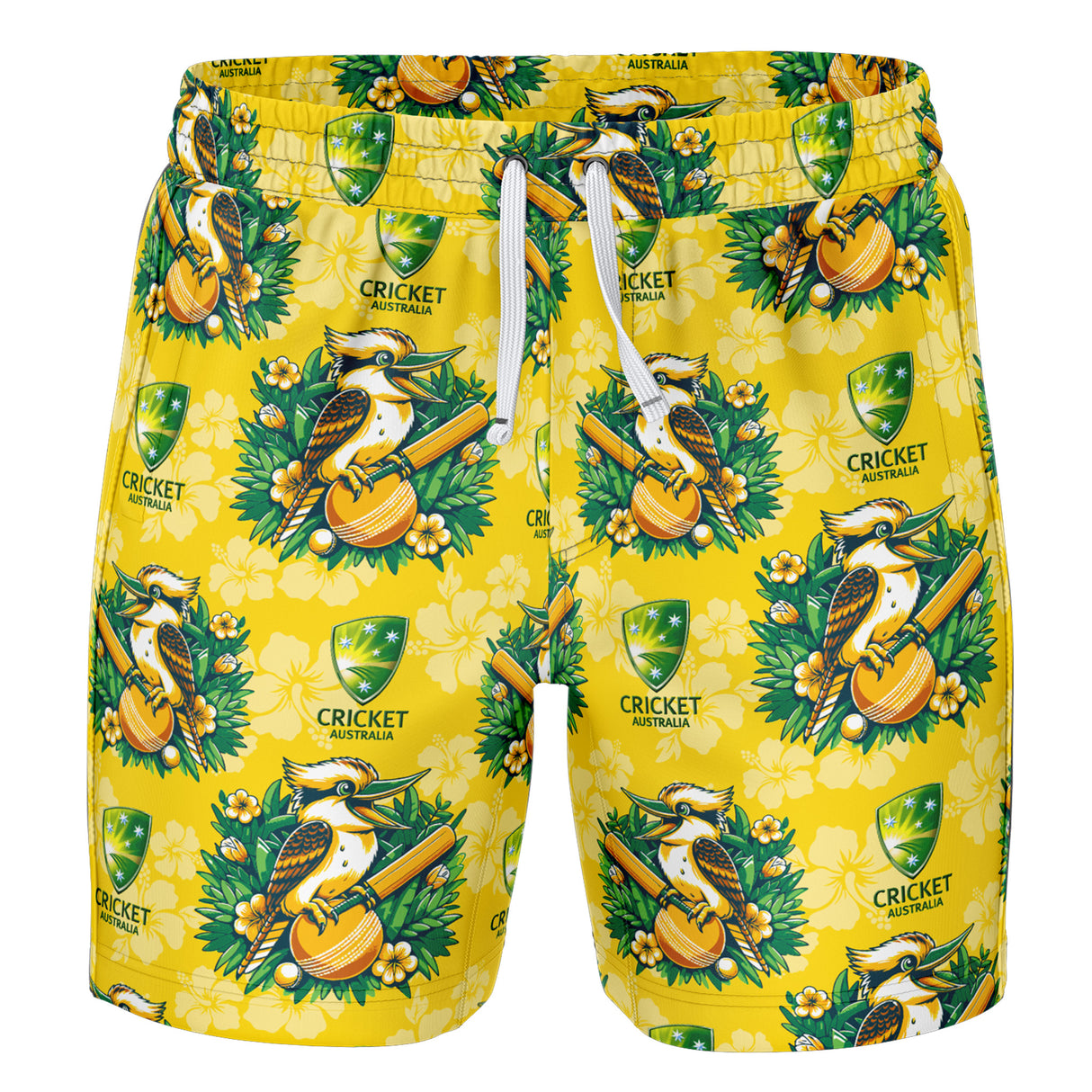 Cricket Australia 'Burra' Volley Shorts - Ashtabula