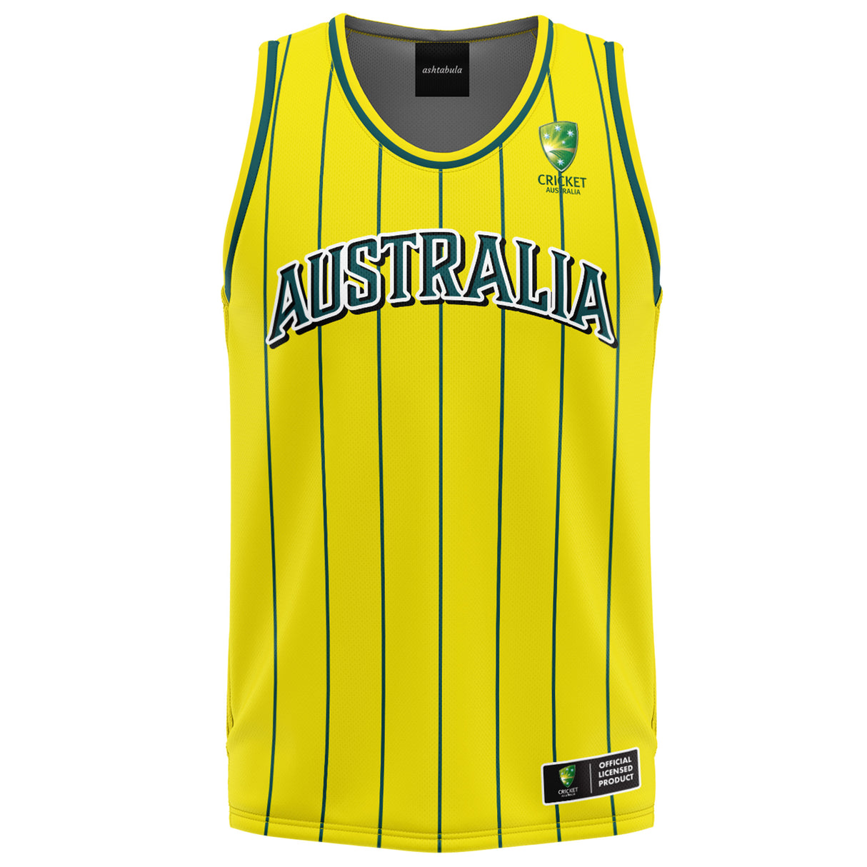 Cricket Australia 'Harlem' Basketball Singlet - Adult - Ashtabula
