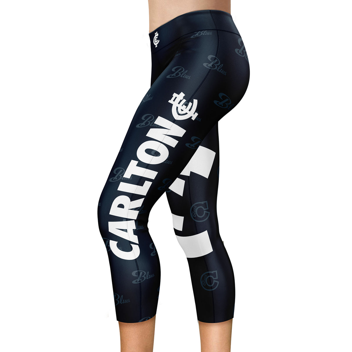 AFL Carlton 'Siren' Leggings - Ashtabula