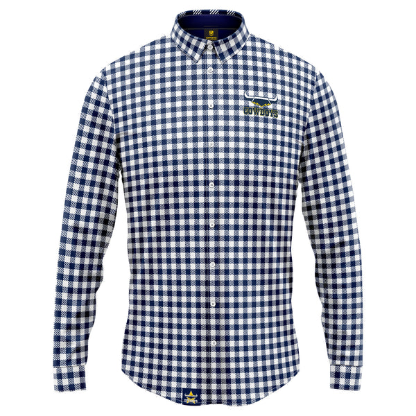 NRL Cowboys 'Dawson' Dress Shirt - Ashtabula