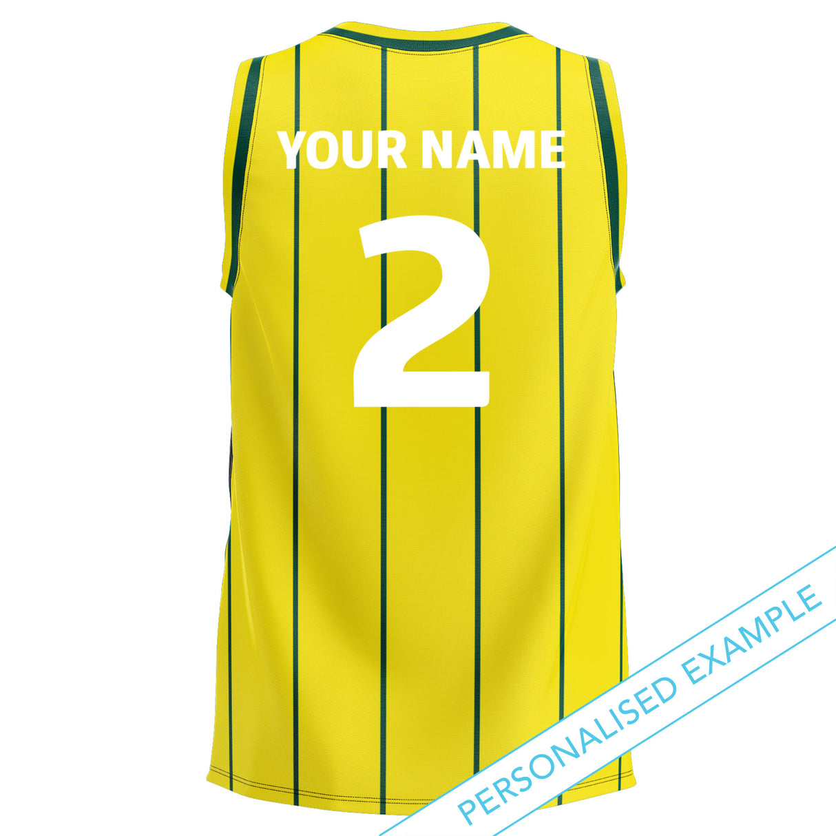 Cricket Australia 'Harlem' Basketball Singlet - Adult - Ashtabula