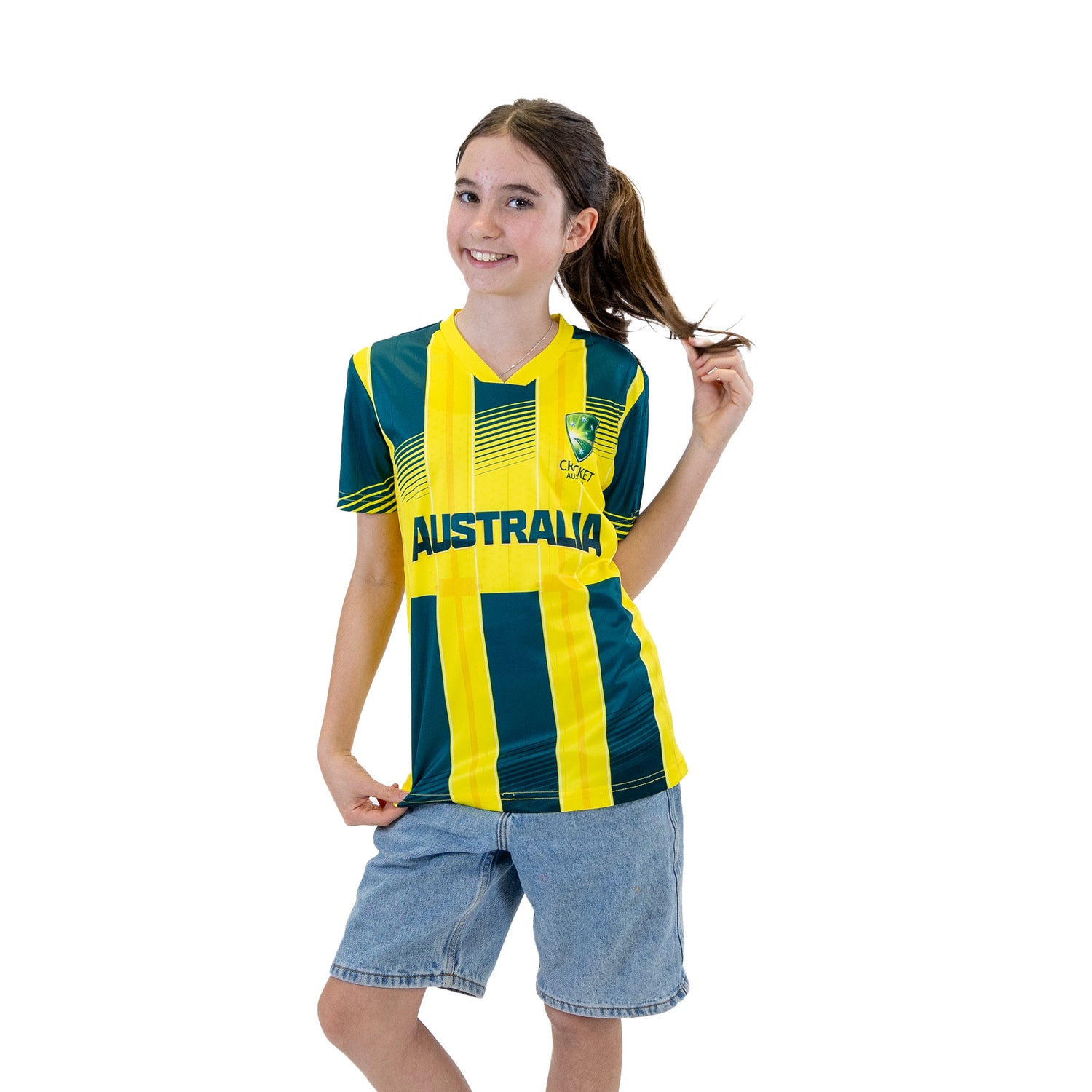 Cricket Australia 'Striker' Soccer Jersey - Youth