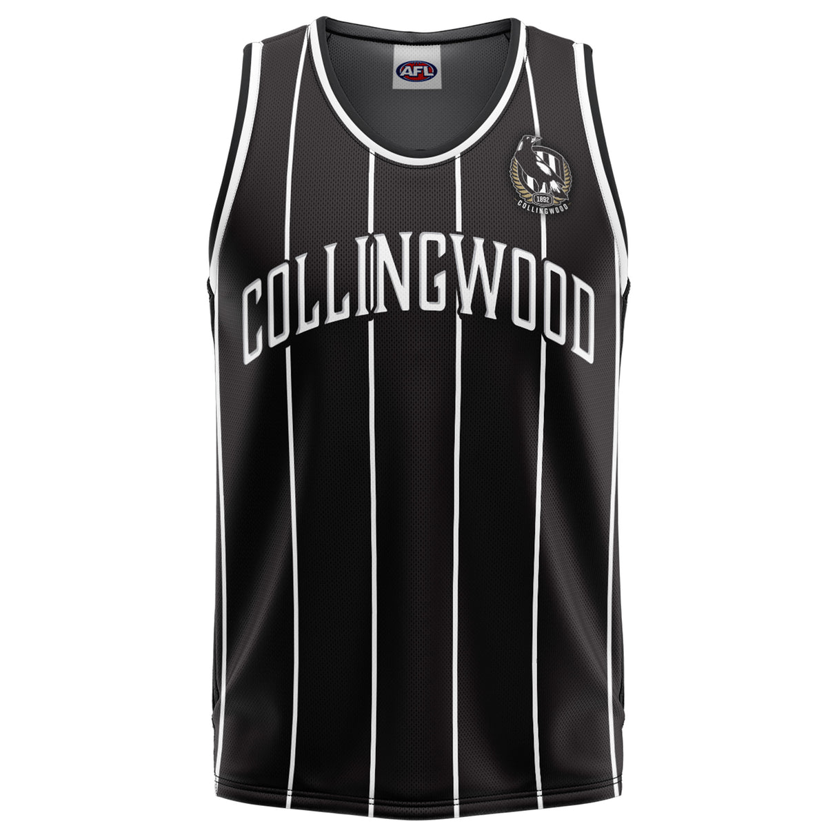 AFL Collingwood 'Harlem' Basketball Singlet - Youth - Ashtabula