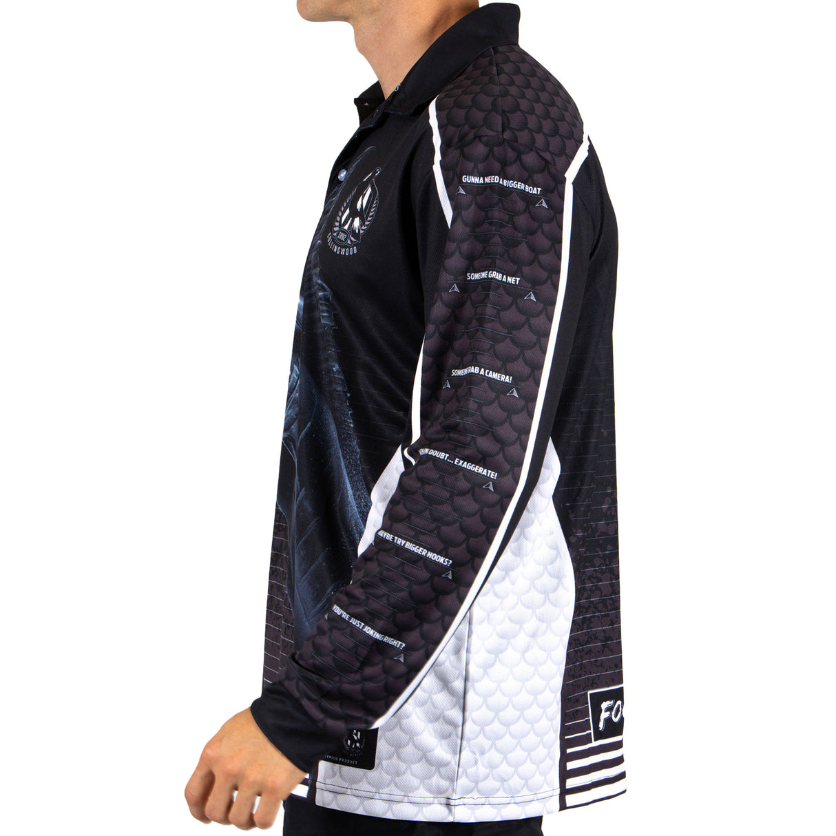 AFL Collingwood Footy n Fishing Shirt - Adult - Ashtabula