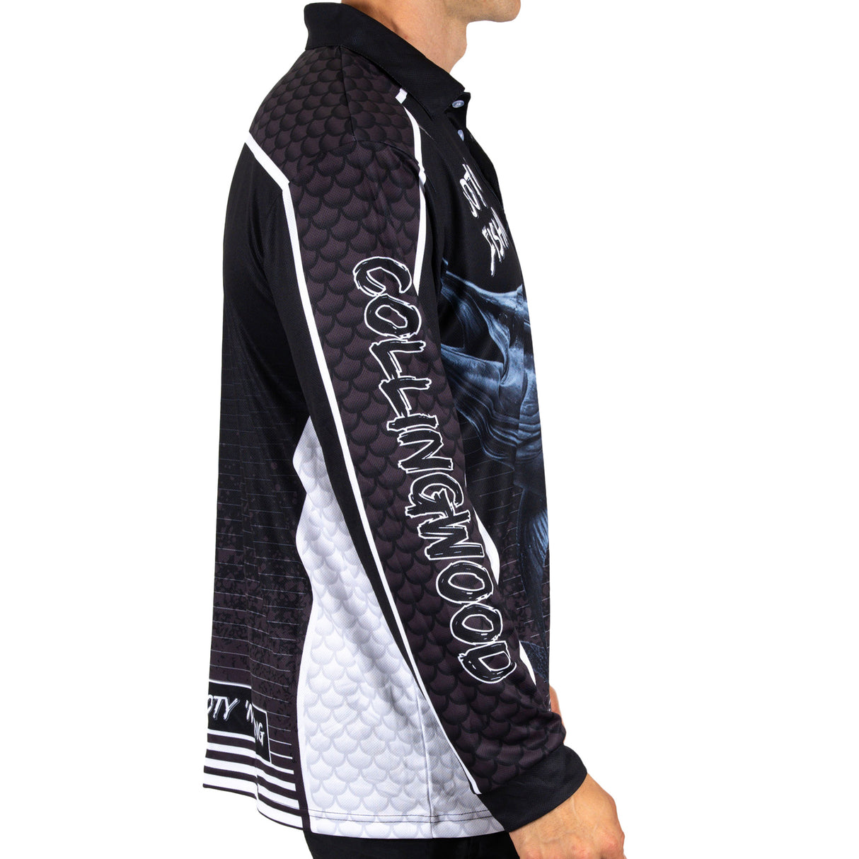 AFL Collingwood Footy n Fishing Shirt - Adult - Ashtabula