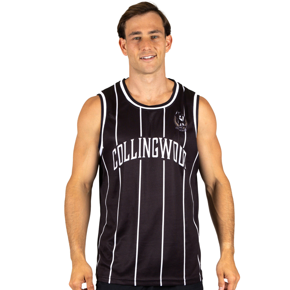 AFL Collingwood 'Harlem' Basketball Singlet - Adult - Ashtabula