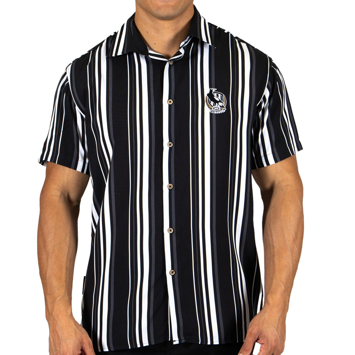AFL Collingwood 'Sorrento' Party Shirt - Ashtabula