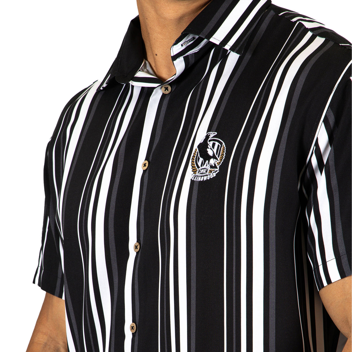 AFL Collingwood 'Sorrento' Party Shirt - Ashtabula