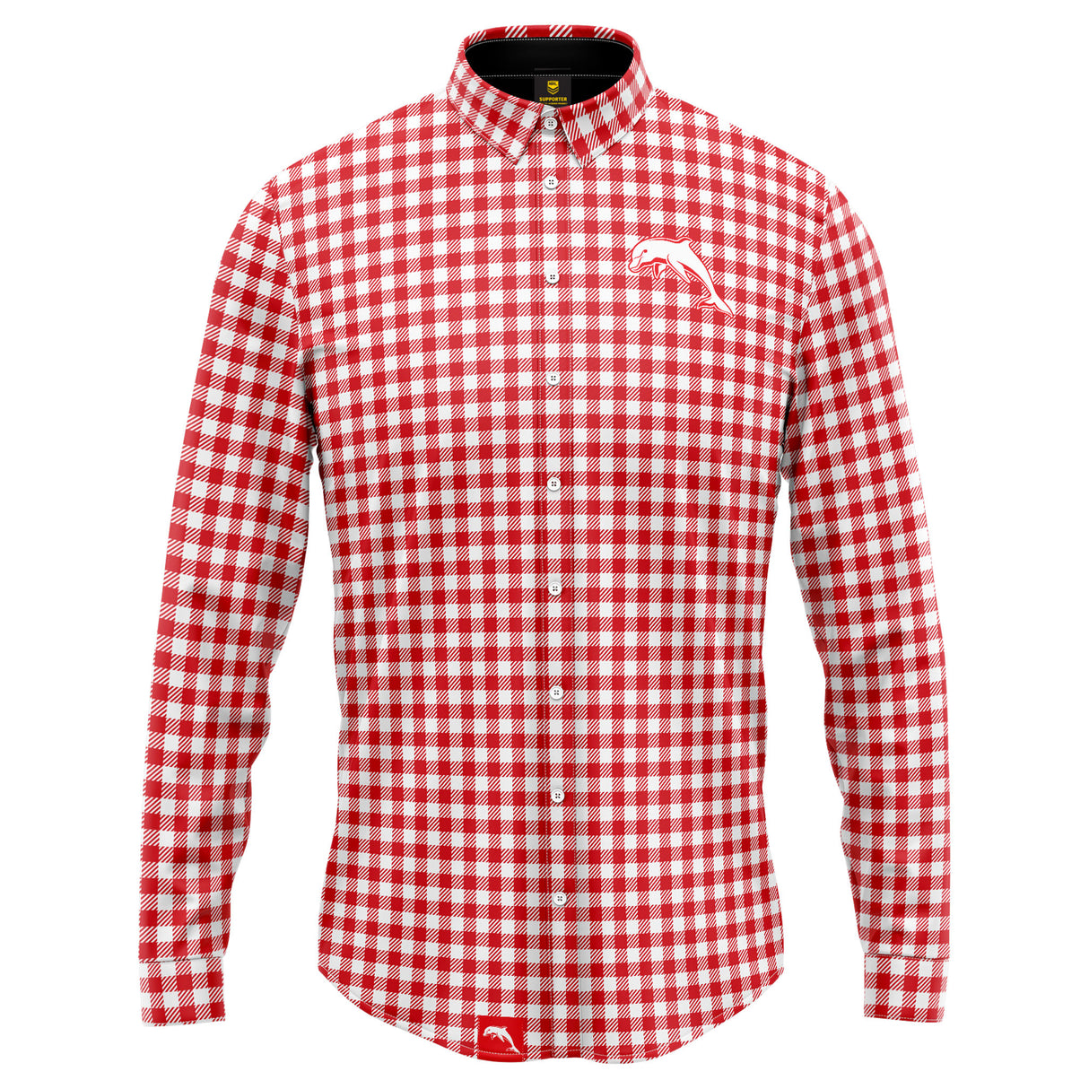 NRL Dolphins 'Dawson' Dress Shirt - Ashtabula